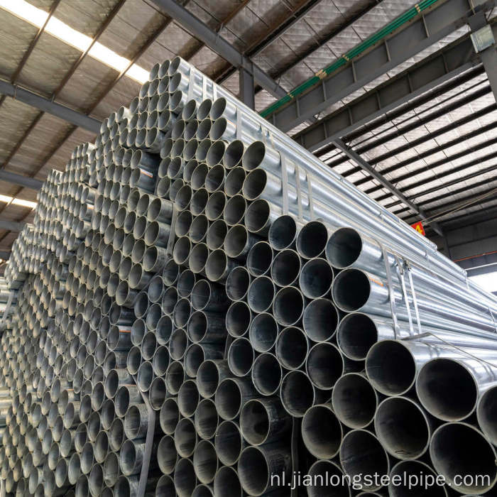 Q195 Q235 Q345 Gegalvaniseerde gelaste pijp